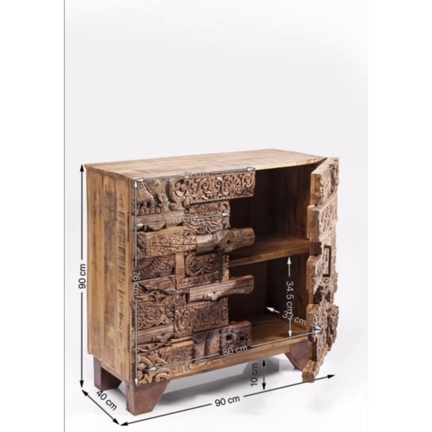 KARE Design Commode Shanti Puzzle Surprise Nature