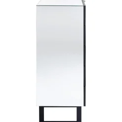 KARE Design Commode Soran Noir 65X114Cm