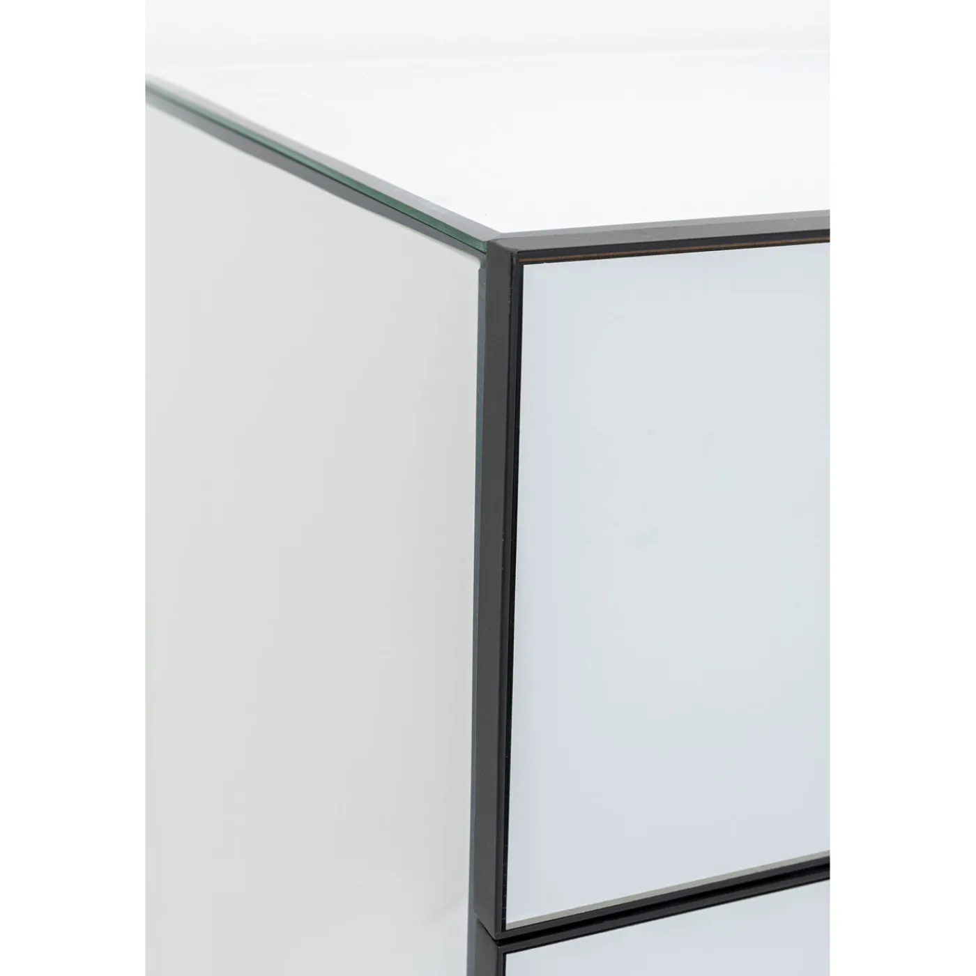 KARE Design Commode Soran Noir 65X114Cm