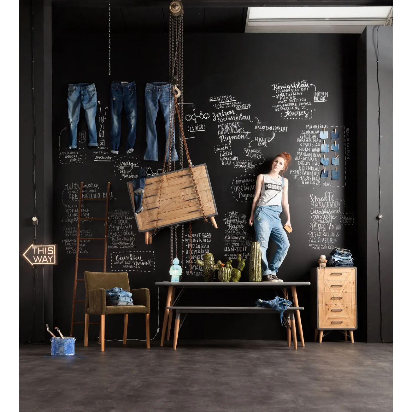 KARE Design Commode X Factory 5 Tiroirs