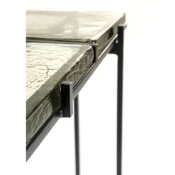 KARE Design Console Ice Noir 98X80Cm
