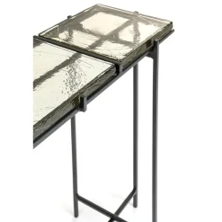 KARE Design Console Ice Noir 98X80Cm