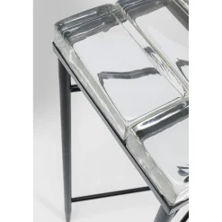 KARE Design Console Iceline Noir 82X76Cm