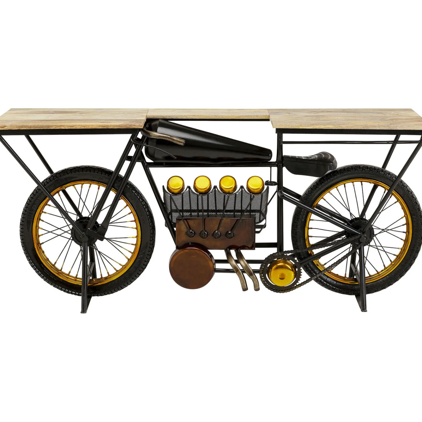 KARE Design Console Motorbike Noir