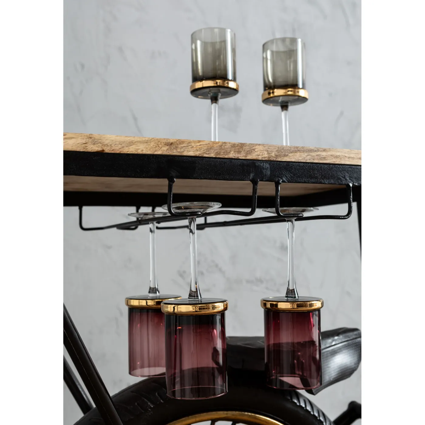 KARE Design Console Motorbike Noir