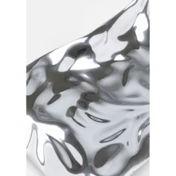 KARE Design Coupe Décorative Jade Argente 48X22Cm