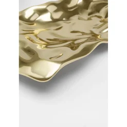 KARE Design Coupe Décorative Jade Dore 48X22Cm