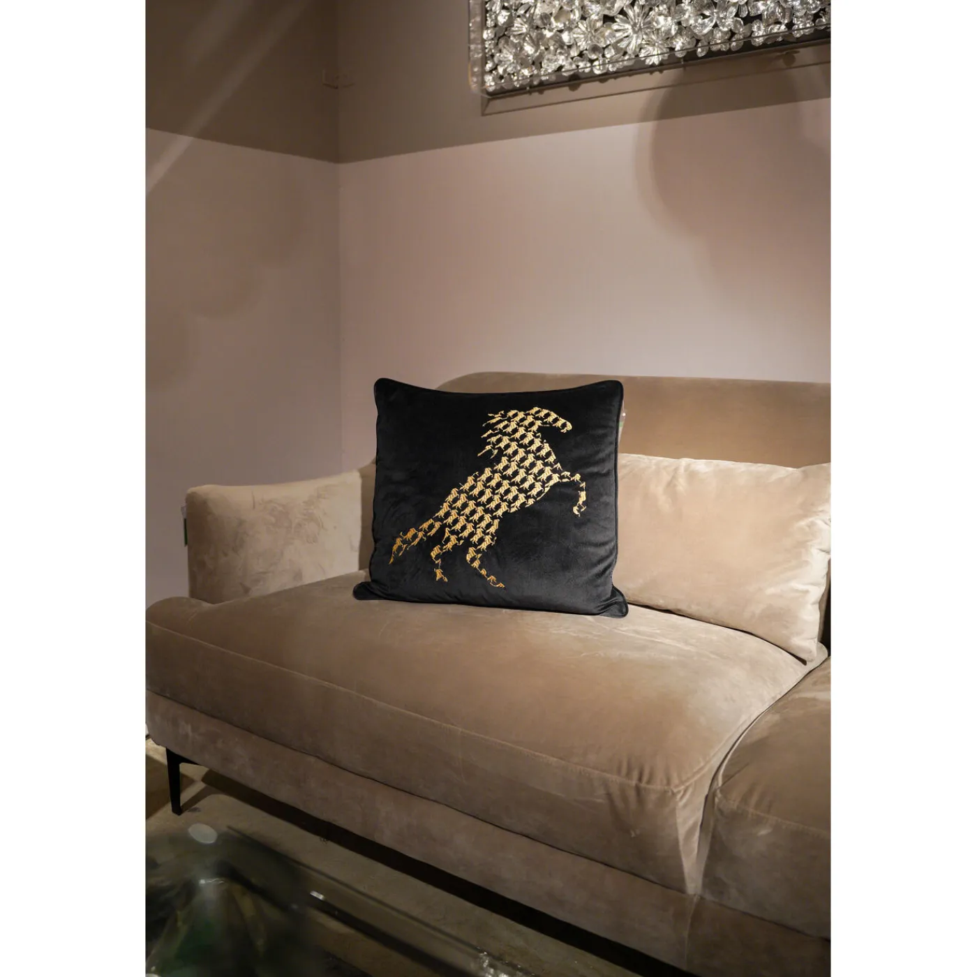 KARE Design Coussin Caballo 45X45Cm