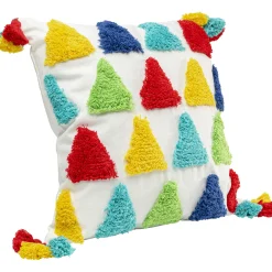 KARE Design Coussin Colourful Triangles 45X45Cm