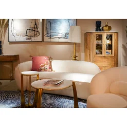 KARE Design Coussin Embroidery Blossom 50X50Cm