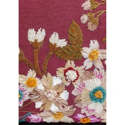 KARE Design Coussin Embroidery Blossom 50X50Cm