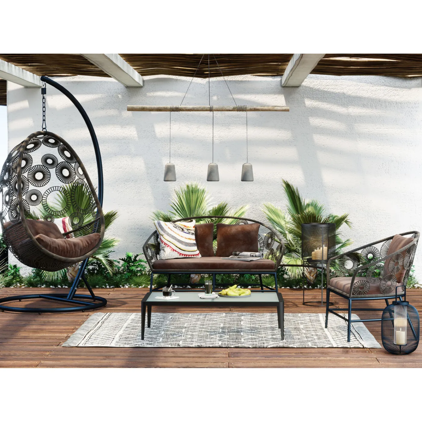 KARE Design Coussin Ethno Earth 50X50Cm