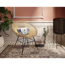 KARE Design Coussin Ethno Eye 35X55Cm