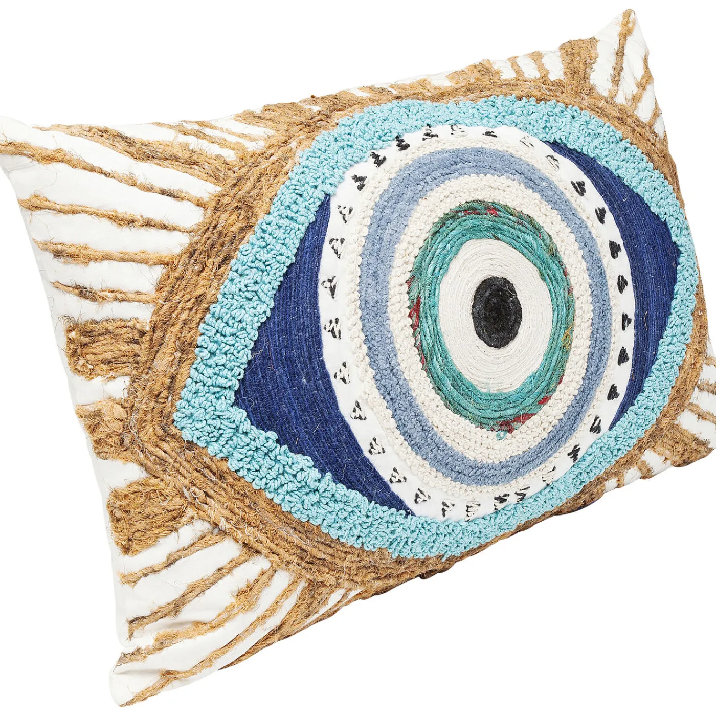 KARE Design Coussin Ethno Eye 35X55Cm