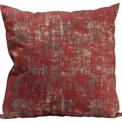 KARE Design Coussin Glossy Shine Rouge 60X60Cm