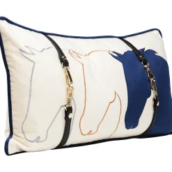KARE Design Coussin Horsefaces 28X50Cm