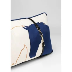 KARE Design Coussin Horsefaces 28X50Cm