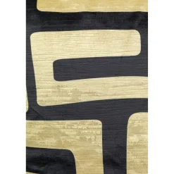 KARE Design Coussin Labyrinth Noir 45X45Cm