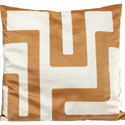 KARE Design Coussin Labyrinth Rouge 45X45Cm