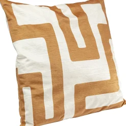 KARE Design Coussin Labyrinth Rouge 45X45Cm