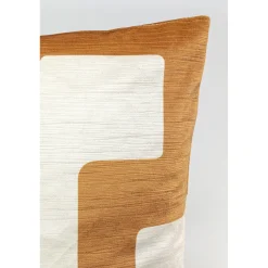 KARE Design Coussin Labyrinth Rouge 45X45Cm