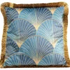 KARE Design Coussin Leaves Fringe 45X45Cm