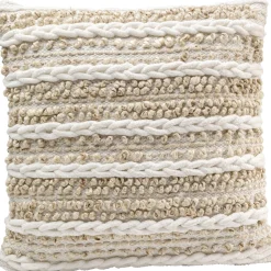 KARE Design Coussin Loop Knit Beige 45X45Cm