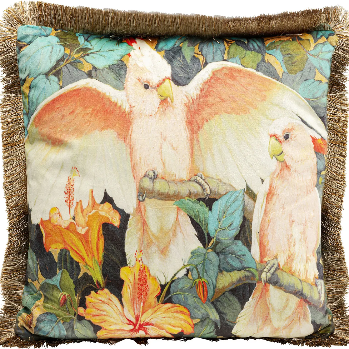 KARE Design Coussin Parrots Life 45X45