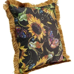 KARE Design Coussin Sunflower Fringe 45X45Cm