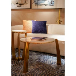 KARE Design Coussin Tara Bleu 45X45Cm