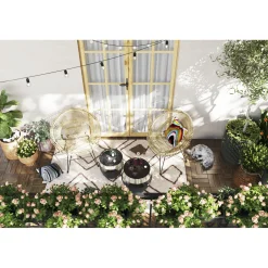 KARE Design Coussin Waves Multi 45X45Cm