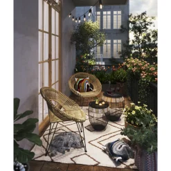 KARE Design Coussin Waves Multi 45X45Cm