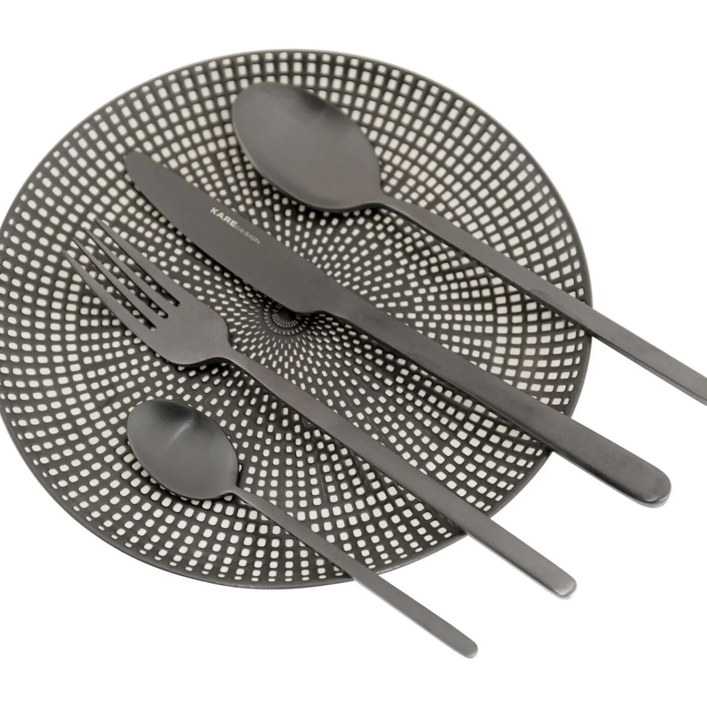 KARE Design Couverts Gloria Noir (16-Pcs)