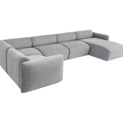 KARE Design Ensemble De Canapés 1 Lucca Gris Droite 328Cm