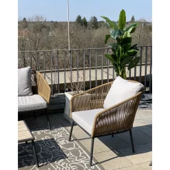 KARE Design Ensemble De Sieges Elba Nature Cinque (4-Pcs)