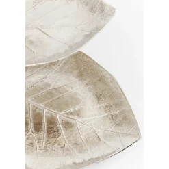 KARE Design Etagere Décorative Leaf Argent 45Cm
