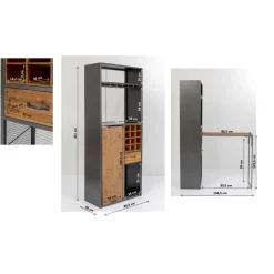KARE Design Etagere De Bar Vinoteca 80X201Cm
