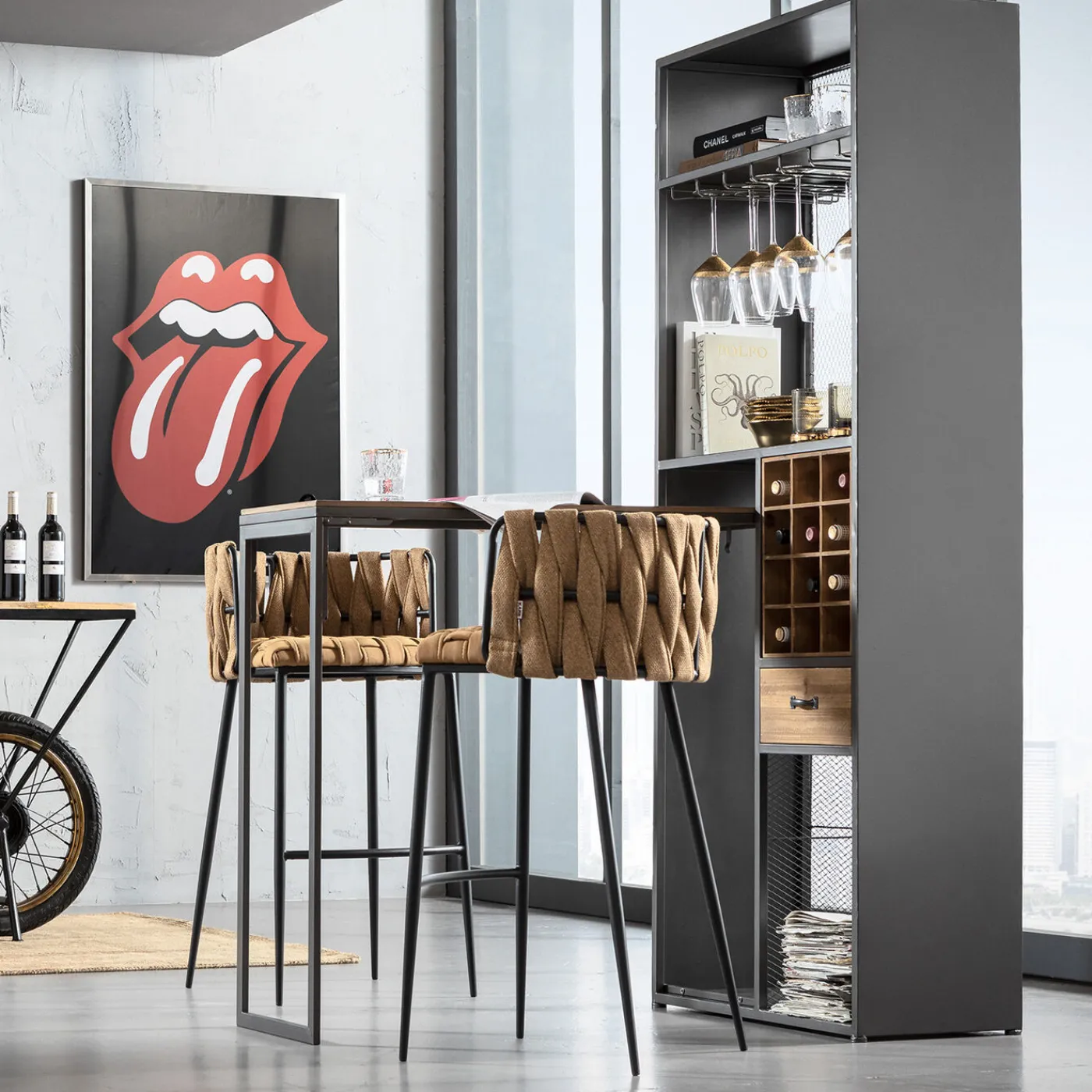 KARE Design Etagere De Bar Vinoteca 80X201Cm
