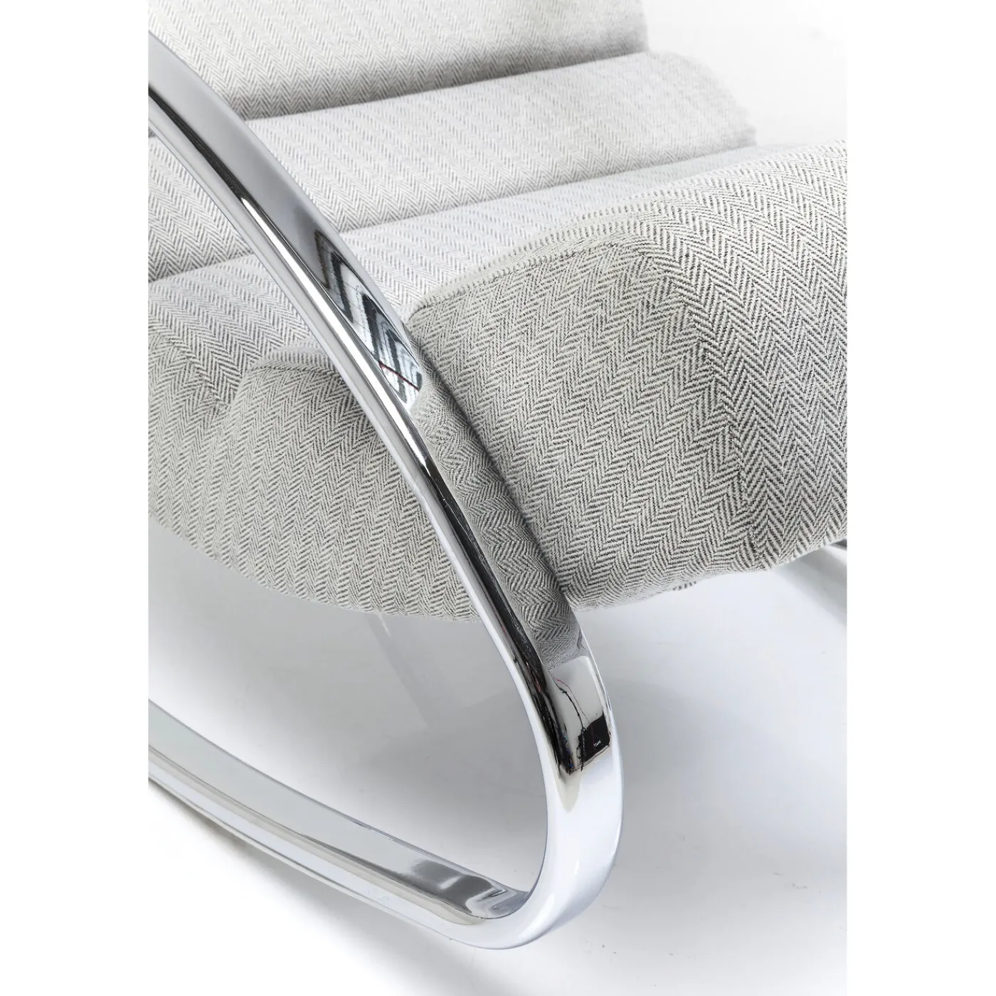 KARE Design Fauteuil À Bascule Manhattan Grey Beige