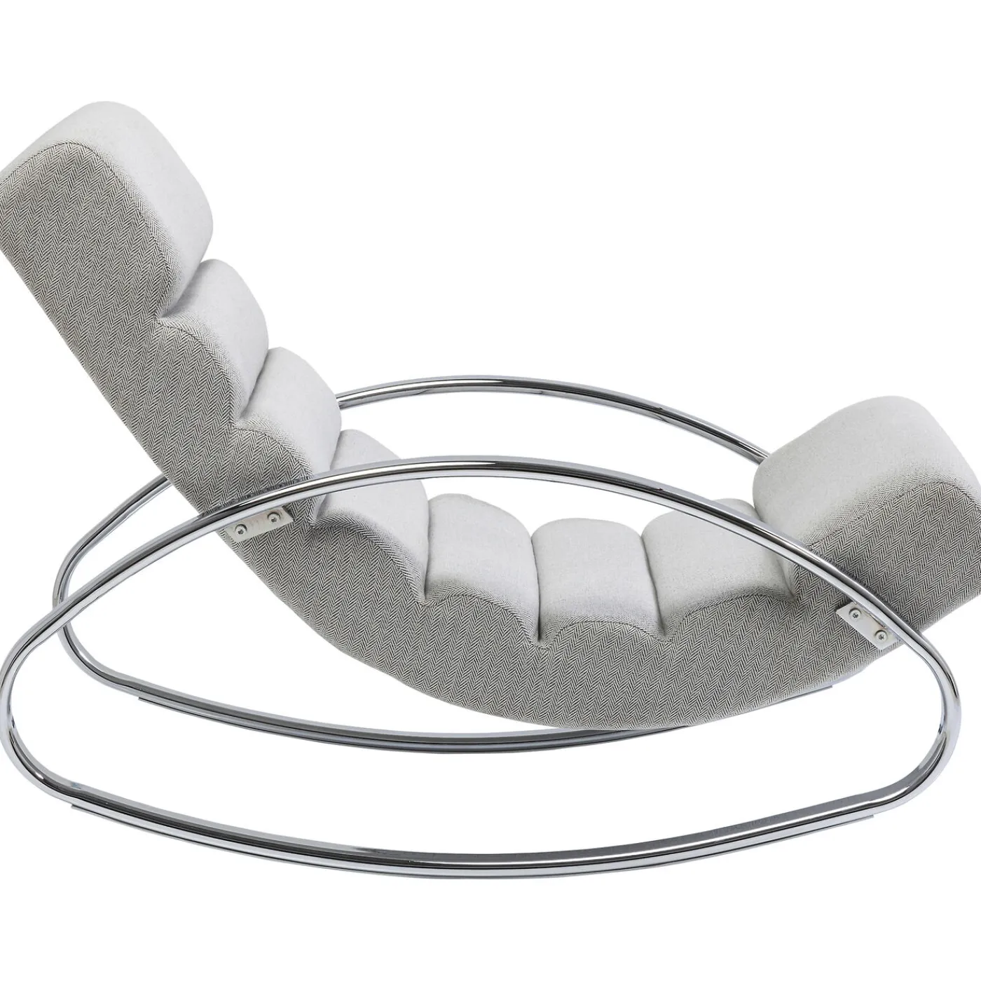 KARE Design Fauteuil À Bascule Manhattan Grey Beige