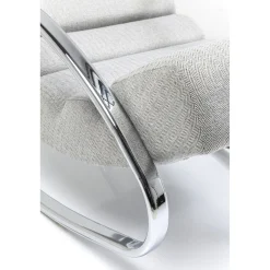 KARE Design Fauteuil À Bascule Manhattan Grey Beige