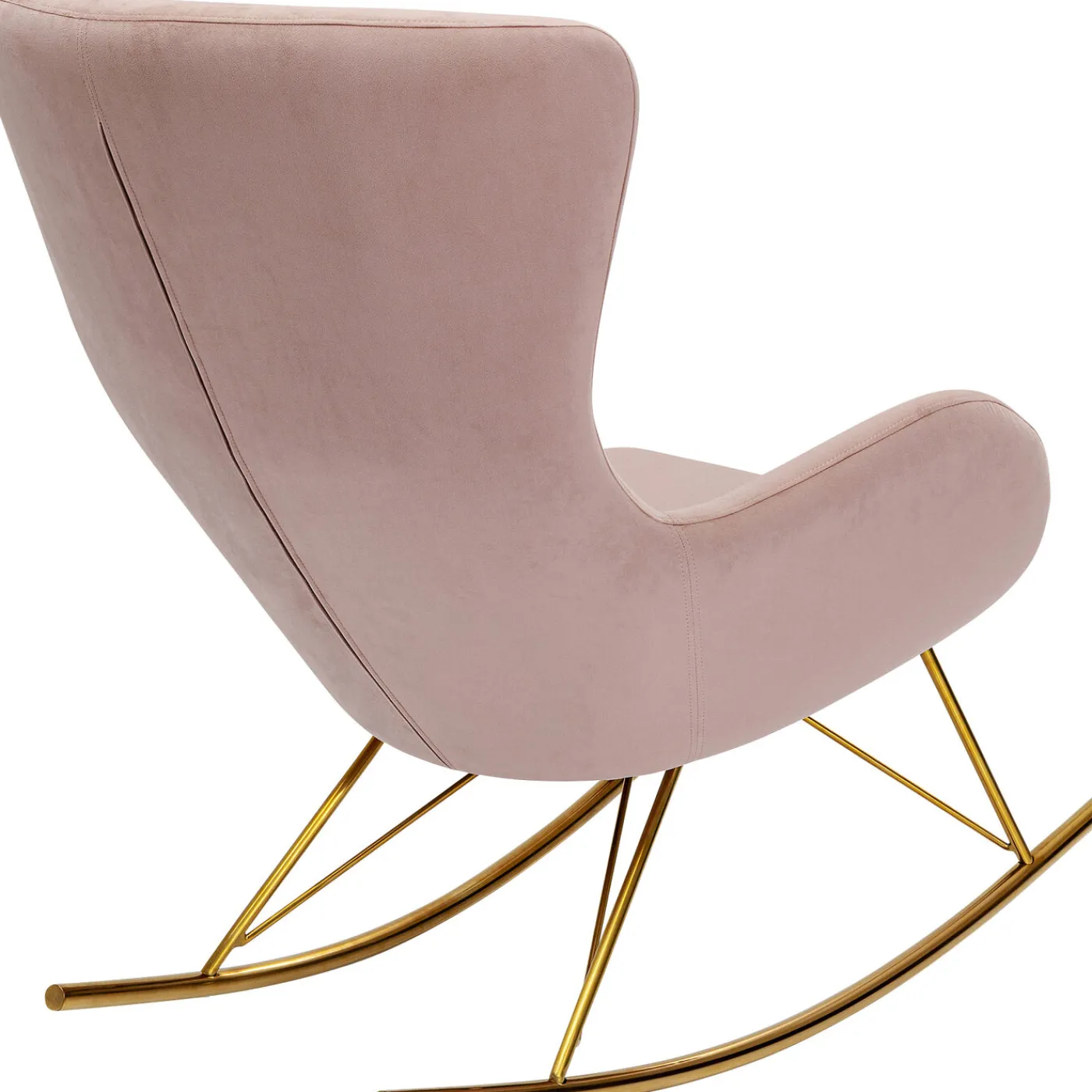 KARE Design Fauteuil A Cascule Oslo Rose