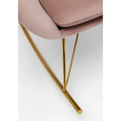 KARE Design Fauteuil A Cascule Oslo Rose