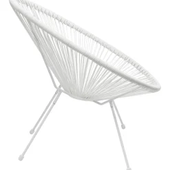 KARE Design Fauteuil Acapulco Blanc