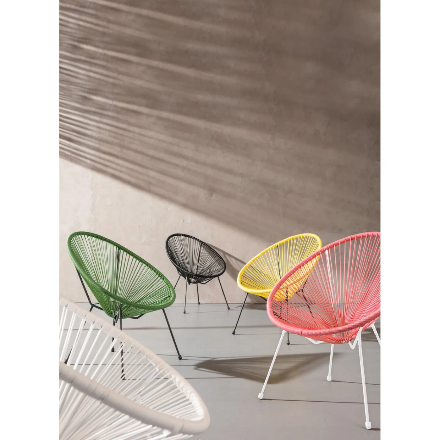 KARE Design Fauteuil Acapulco Cherry