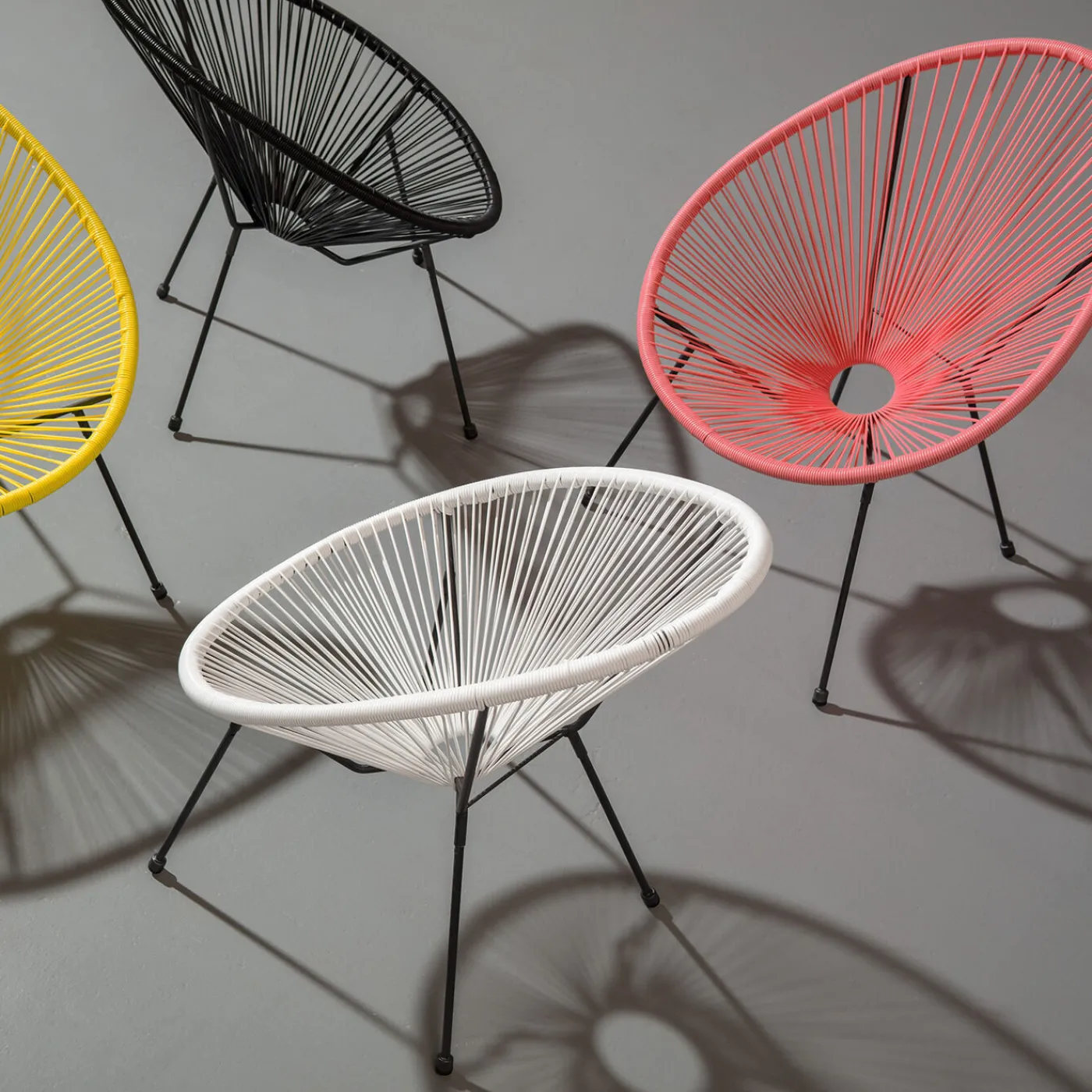 KARE Design Fauteuil Acapulco Cherry