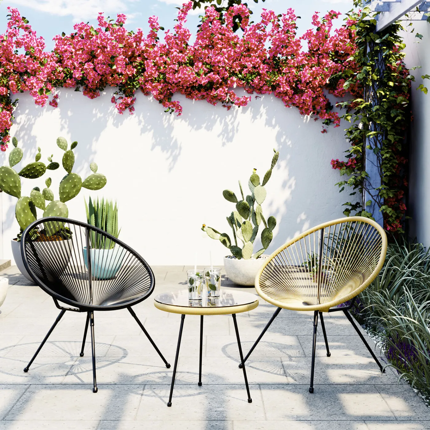 KARE Design Fauteuil Acapulco Nature