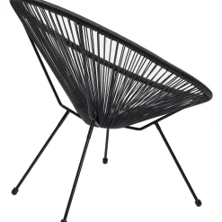 KARE Design Fauteuil Acapulco Noir
