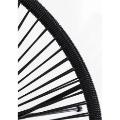 KARE Design Fauteuil Acapulco Noir