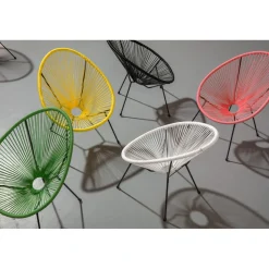 KARE Design Fauteuil Acapulco Noir